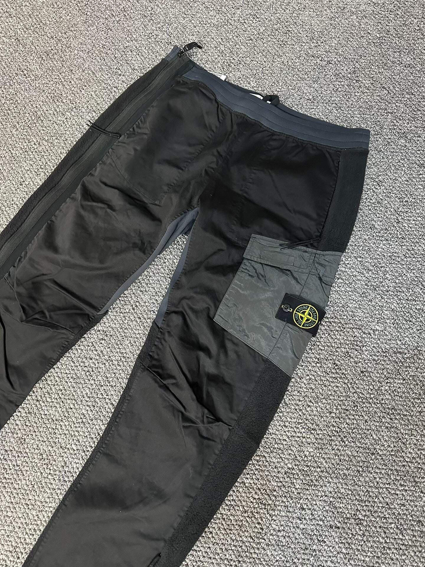 stone island classic patchwork pants