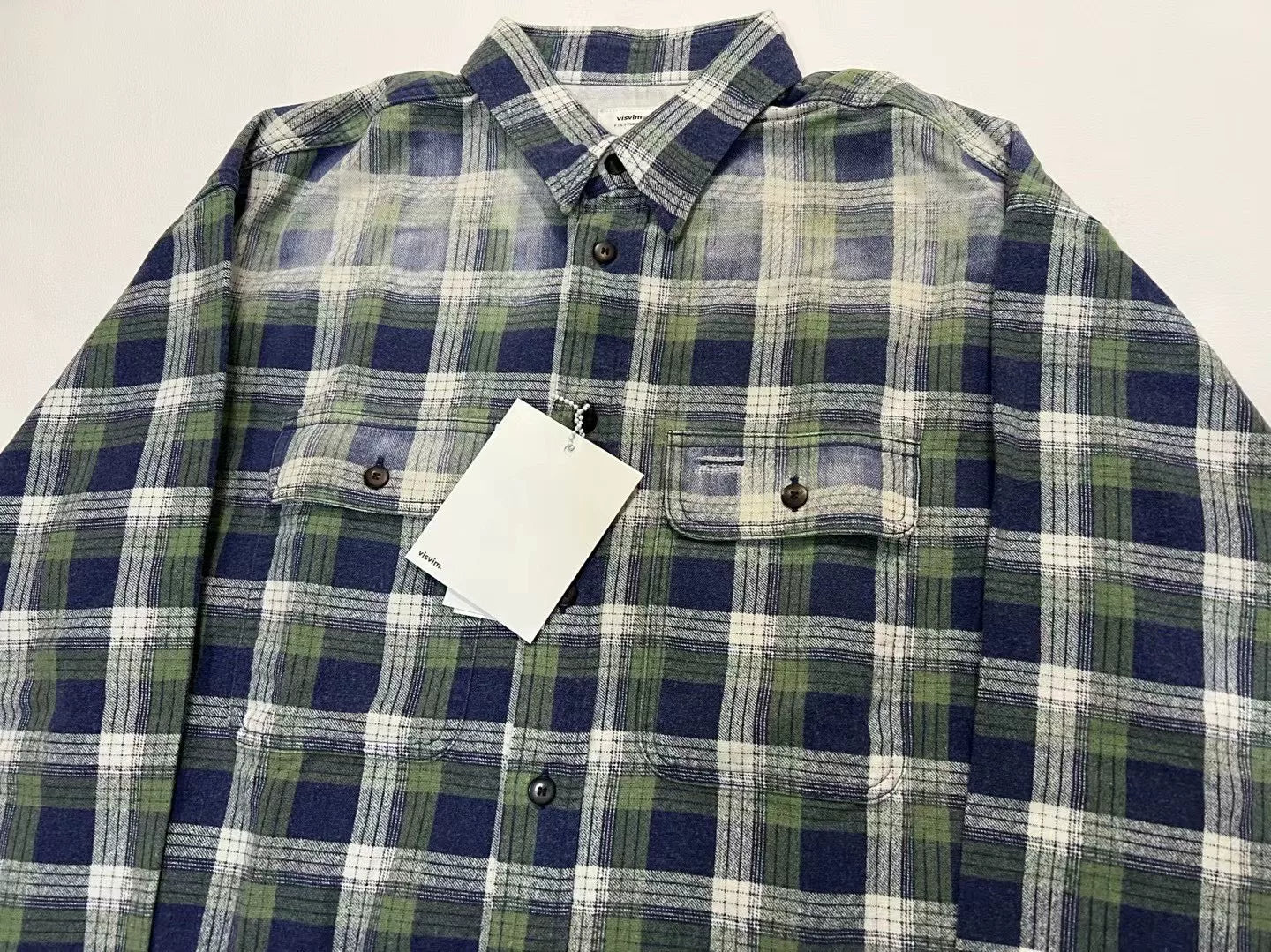 visvim 21AW Lumber Khadi Check Dmgd
