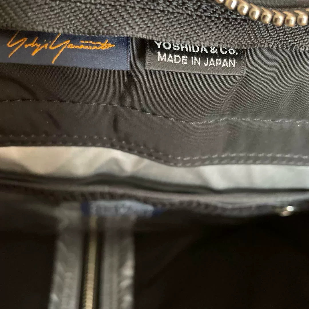 Yohji Yamamoto x Porter Black Shoulder Bag