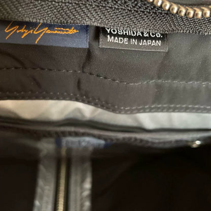 Yohji Yamamoto x Porter Black Shoulder Bag