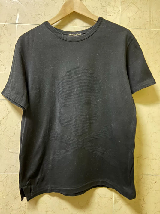 mastermind japan embroidered skull short sleeve tee