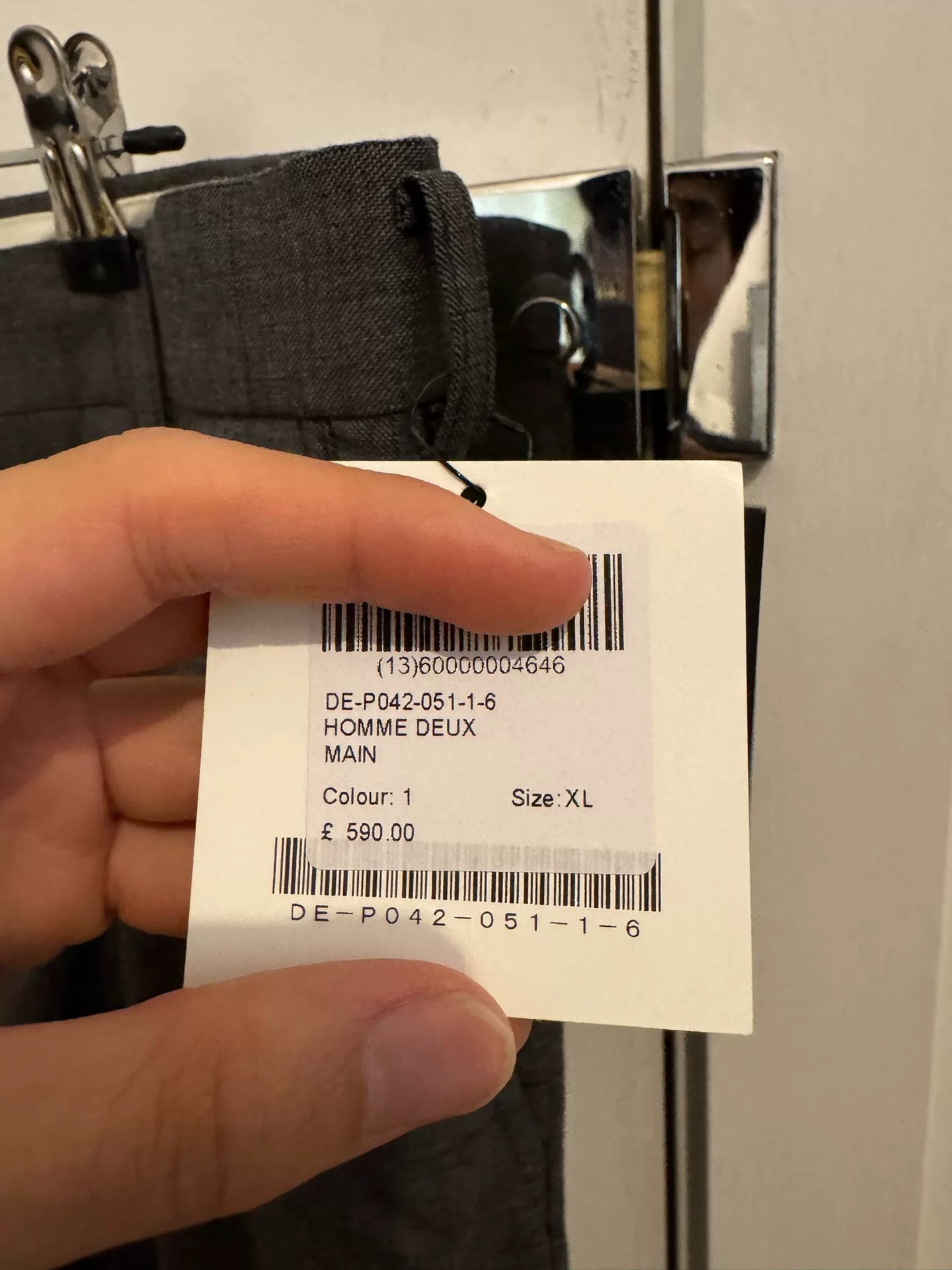 Comme des Garçons Homme Deux Dress Pants
