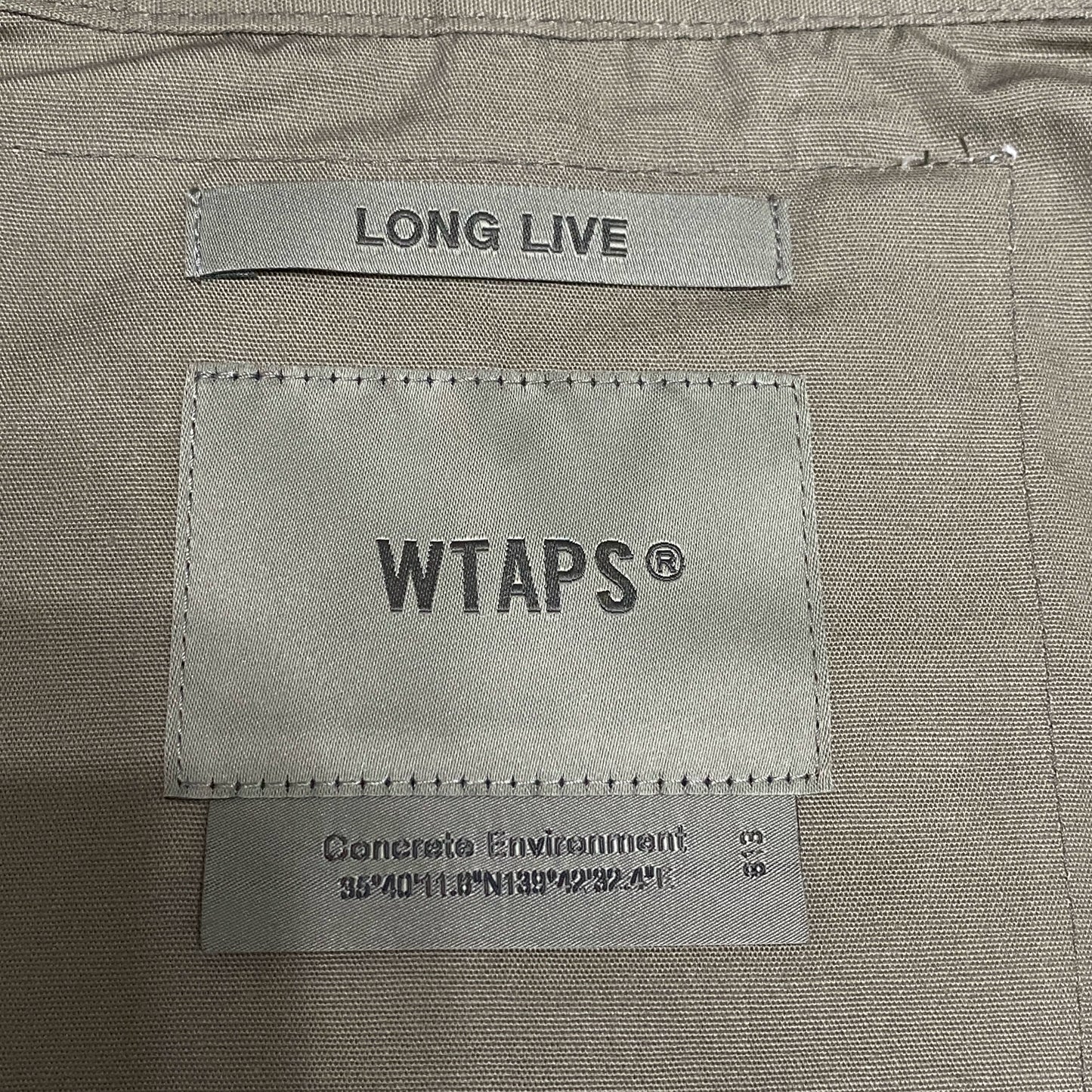 WTAPS 22AW Washed Two-Pocket Jacket