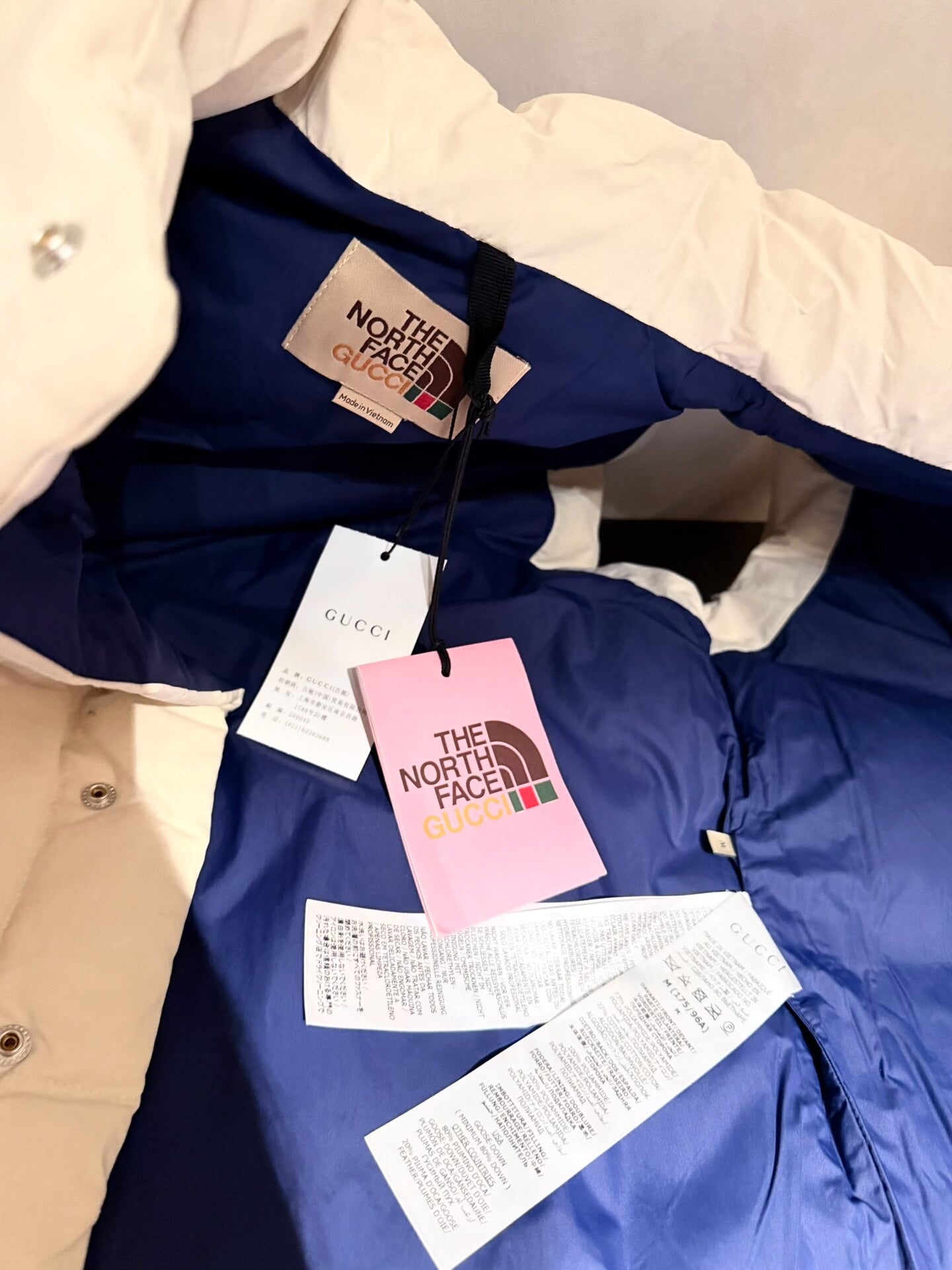 Gucci The North Face Colorblock Vest