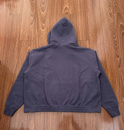 phigvel makers attached hoodie in dark gray