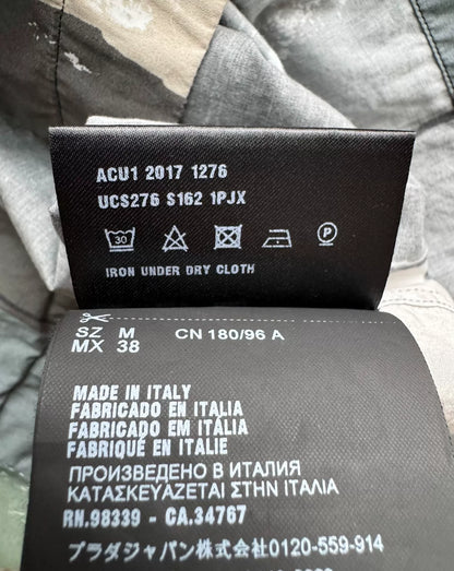 PRADA SS16 Oil Painting Short Sleeve Shirt