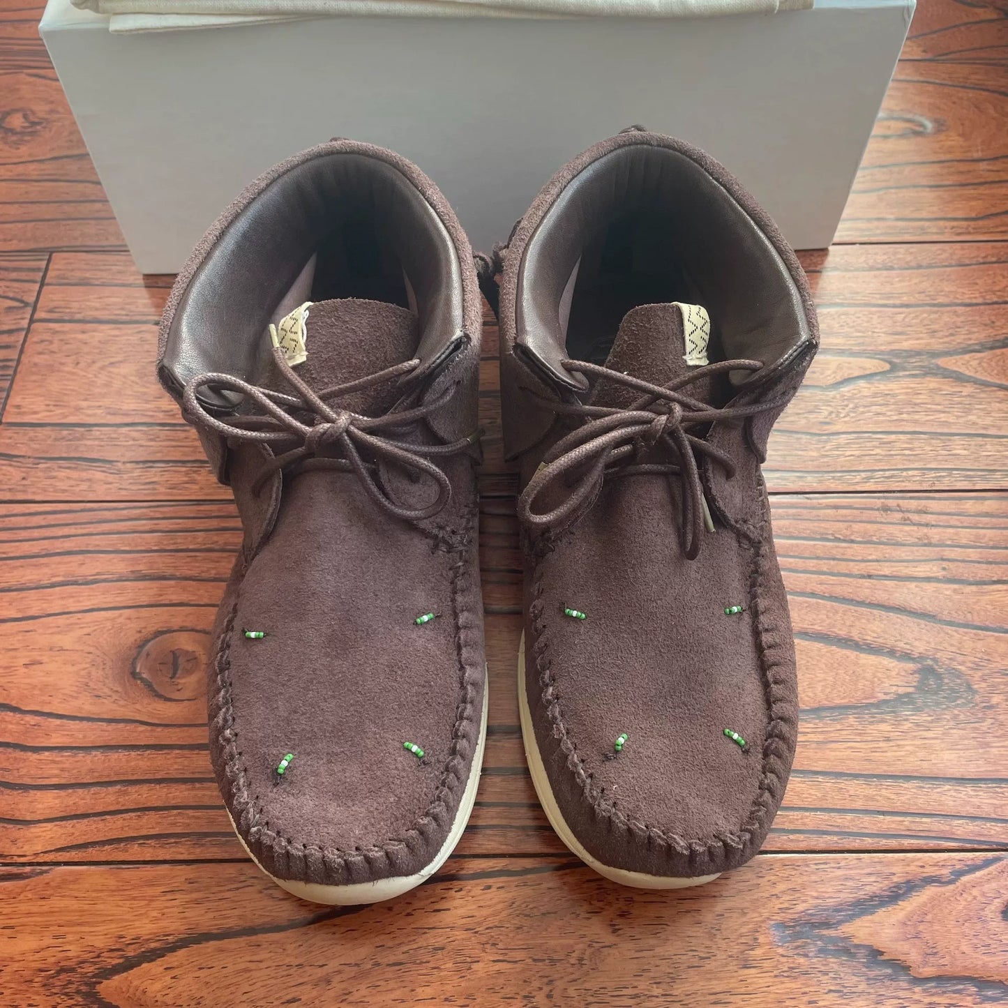 Visvim 23ss FBT Lhamo Folk Fringe Shoes