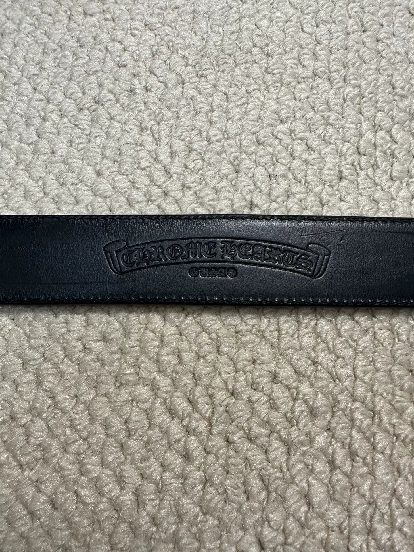 Chrome Hearts Vine Carved Roller Belt