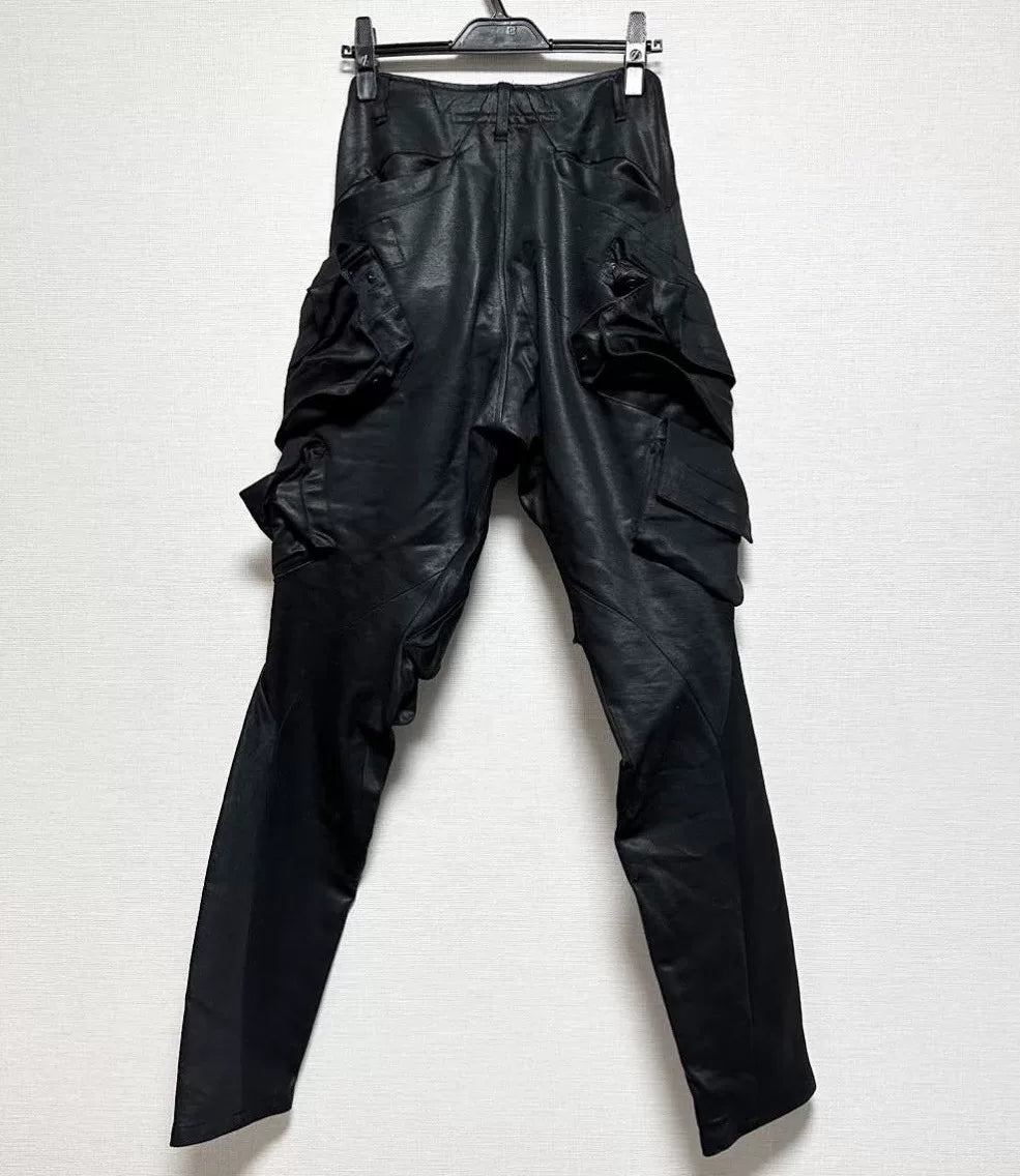 Julius_7 Utility Pants in Black