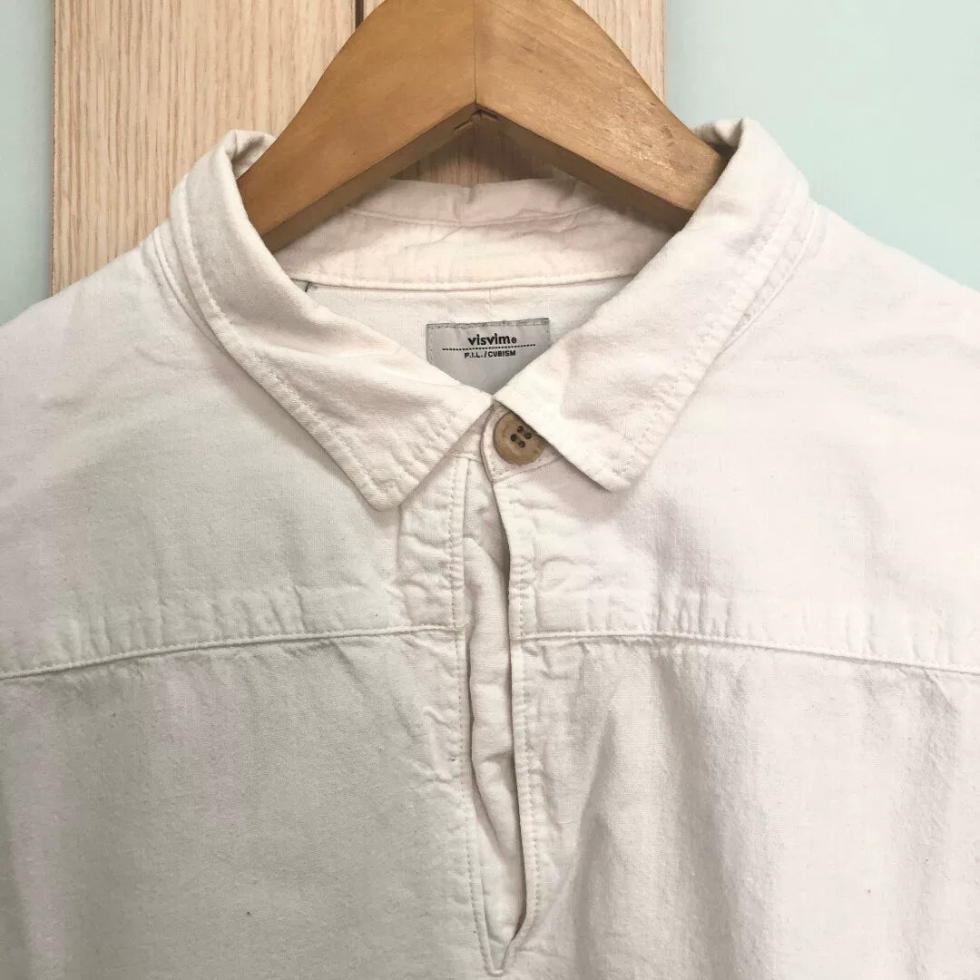 visvim 16SS KERCHIEF BORDER CHAMBRAY