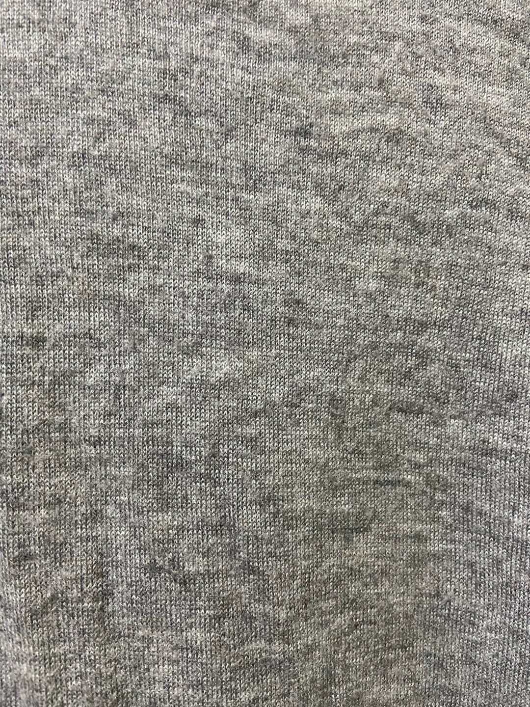 visvim gray crew fisherman cashmere sweater