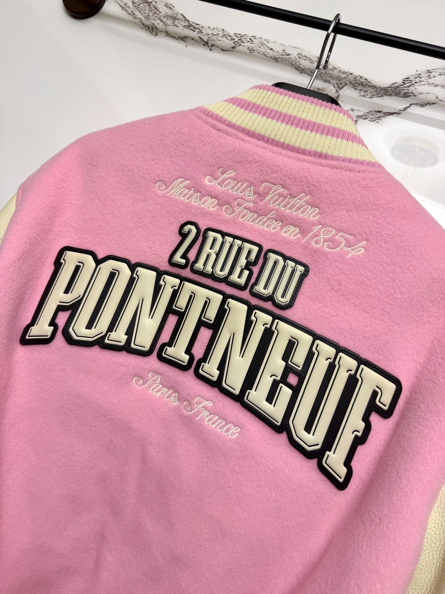 Louis Vuitton Nigo Collaboration Baseball Jacket