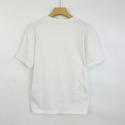 Louis Vuitton 2025 SS Embroidered Logo T-Shirt