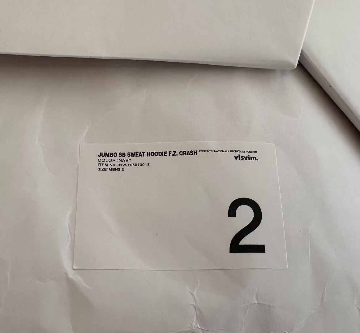 visvim jumbo sb sweat hoodie navy