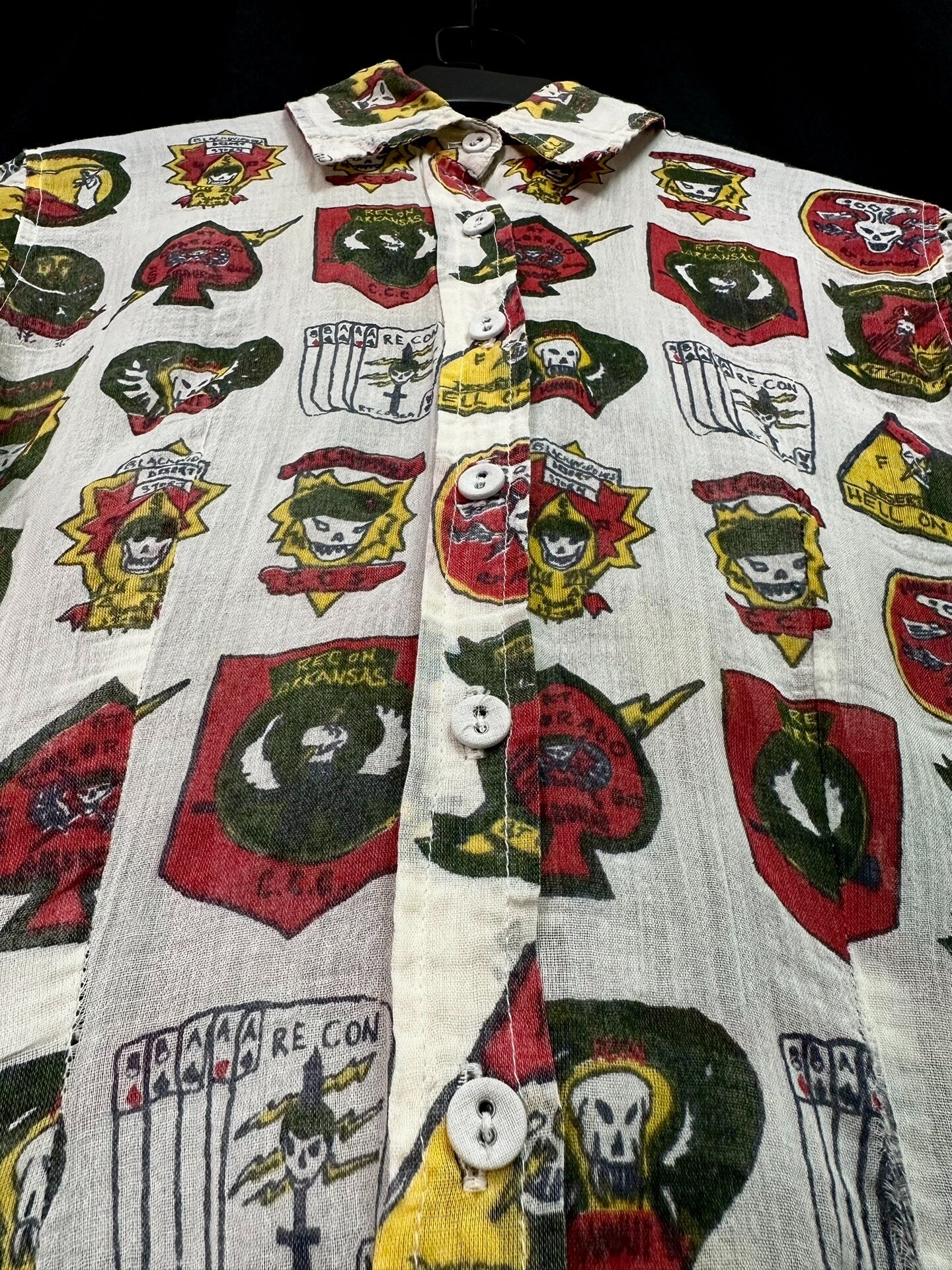 paul harnden early comic print shirt