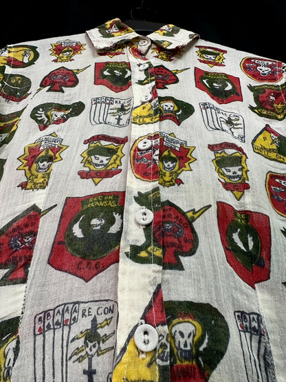 paul harnden early comic print shirt