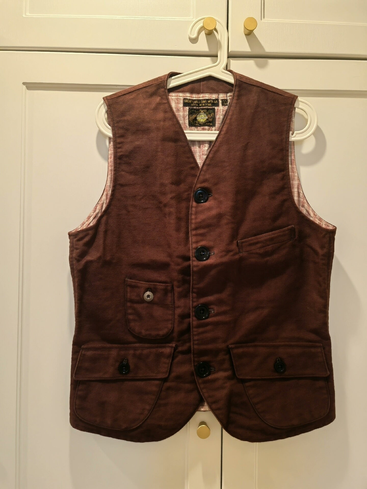 Freewheelers Single Vest in Dark Color