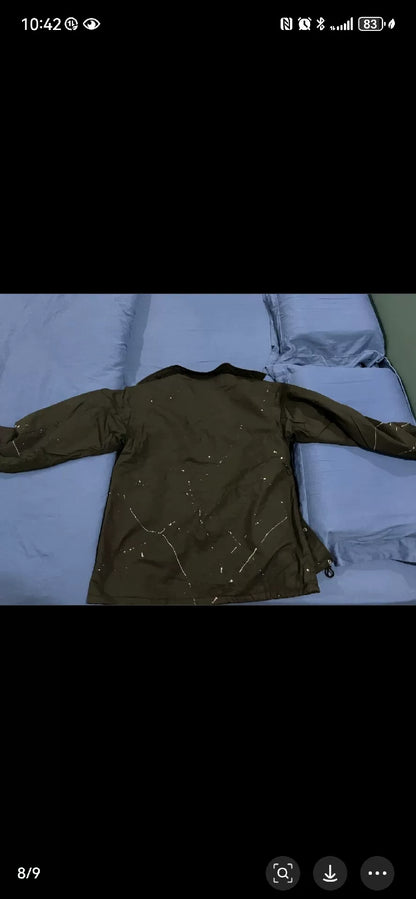 Visvim 20AW ICT Splatter Paint Coach Jacket