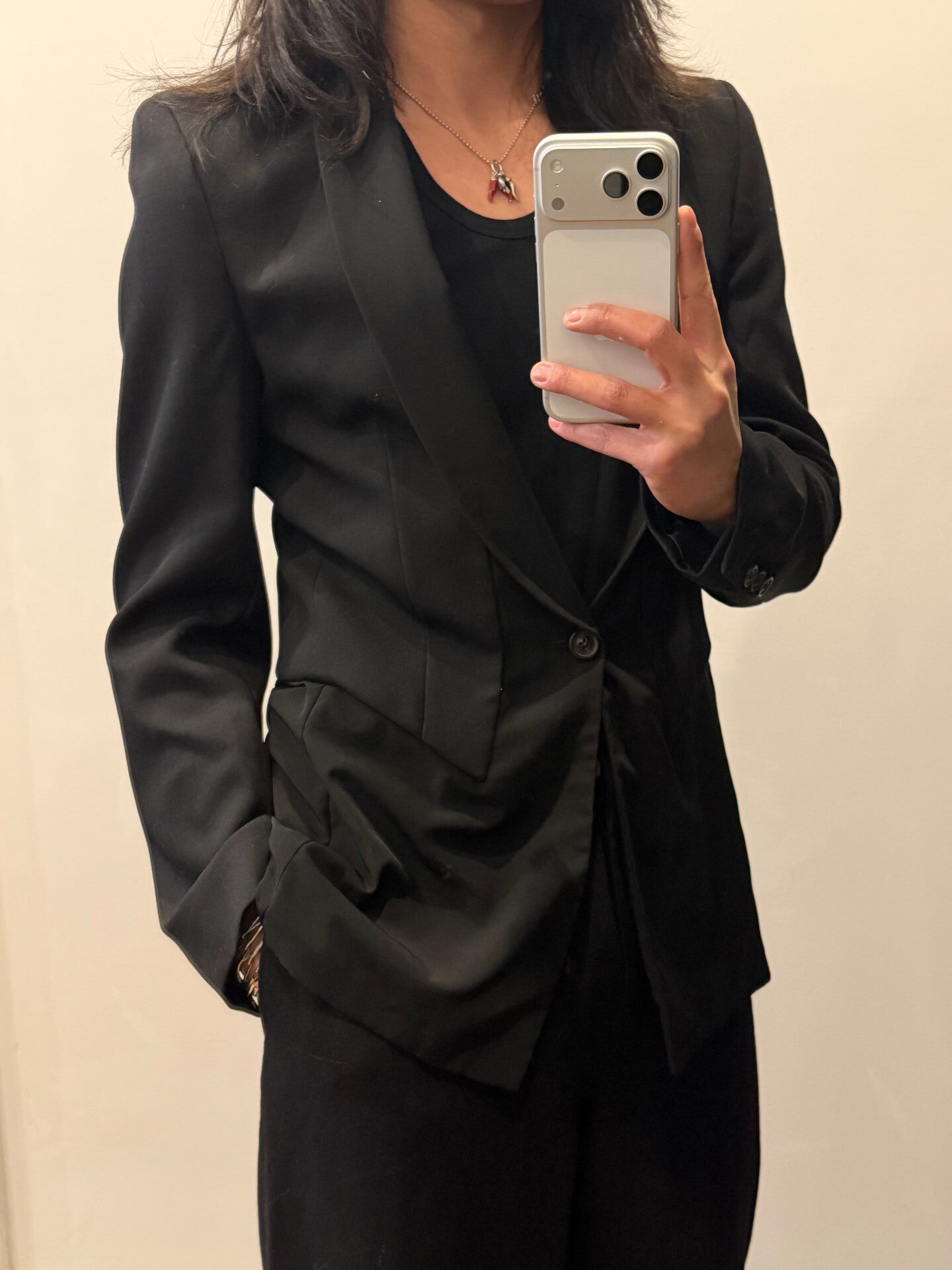 maison martin margiela faux two-piece suit