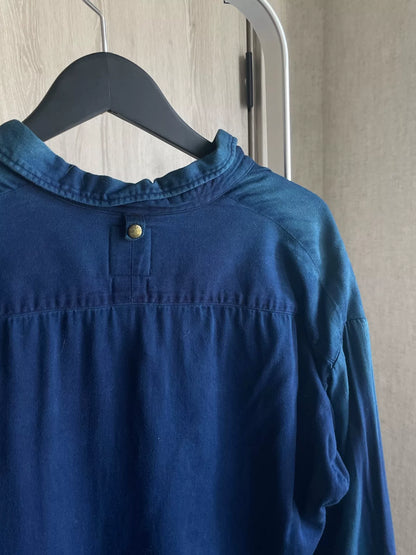 visvim Indigo Dye Tunic Shirt