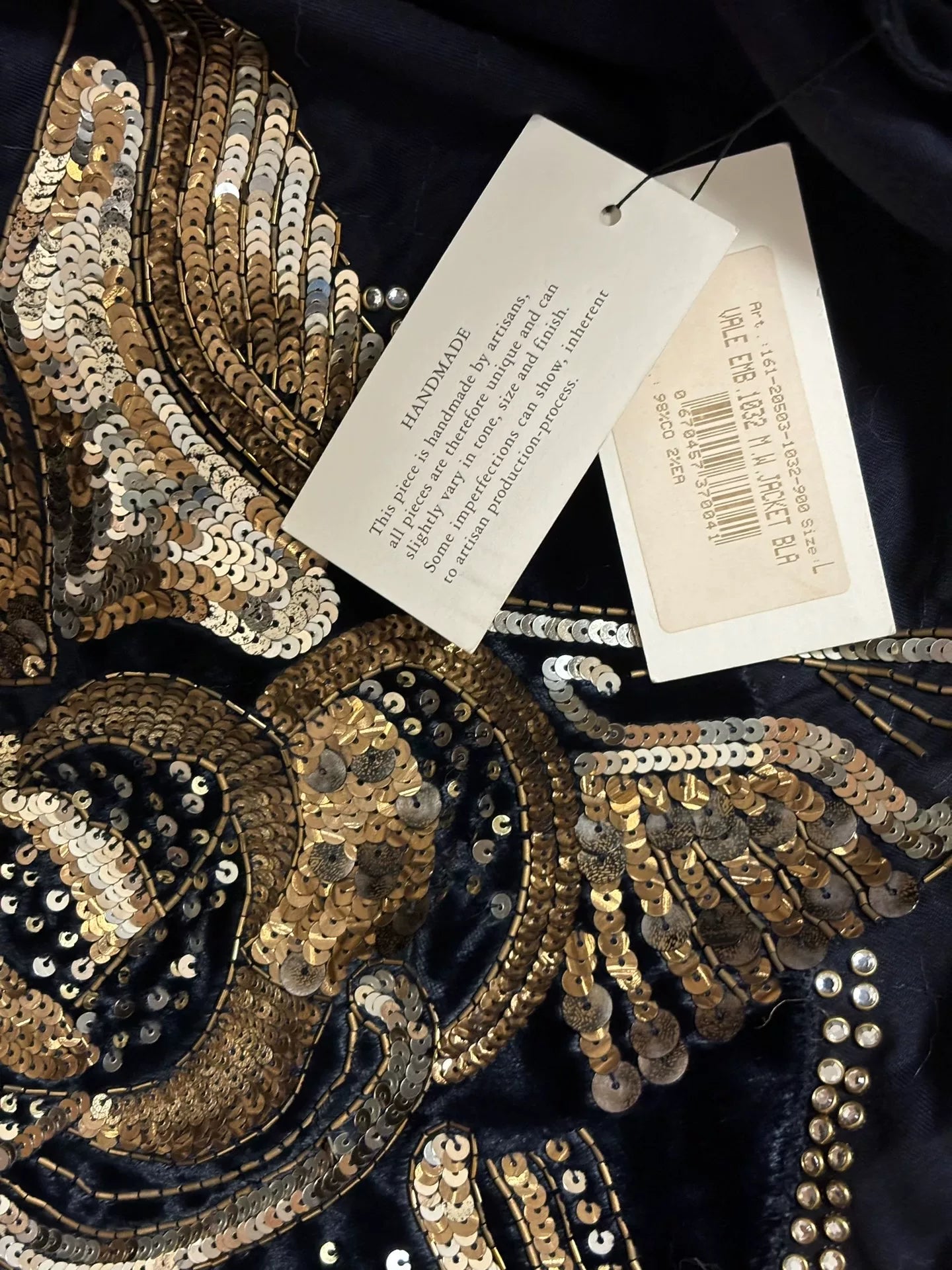 drapes van noten s/s16 star embroidered jacket