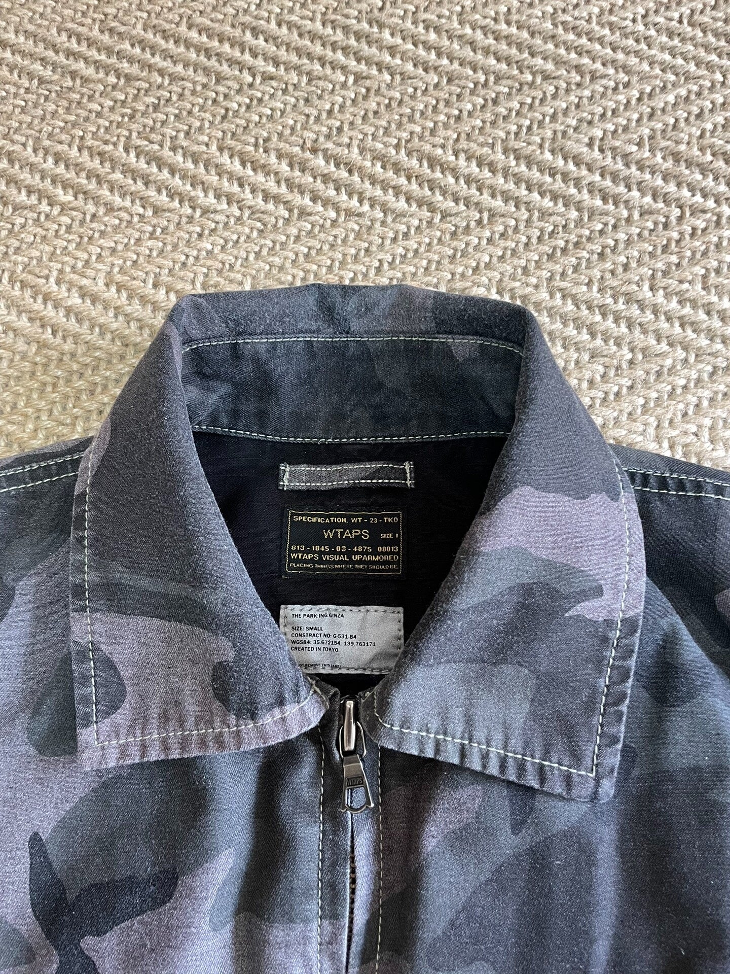 WTAPS Park-Ing Jacket Camouflage Design