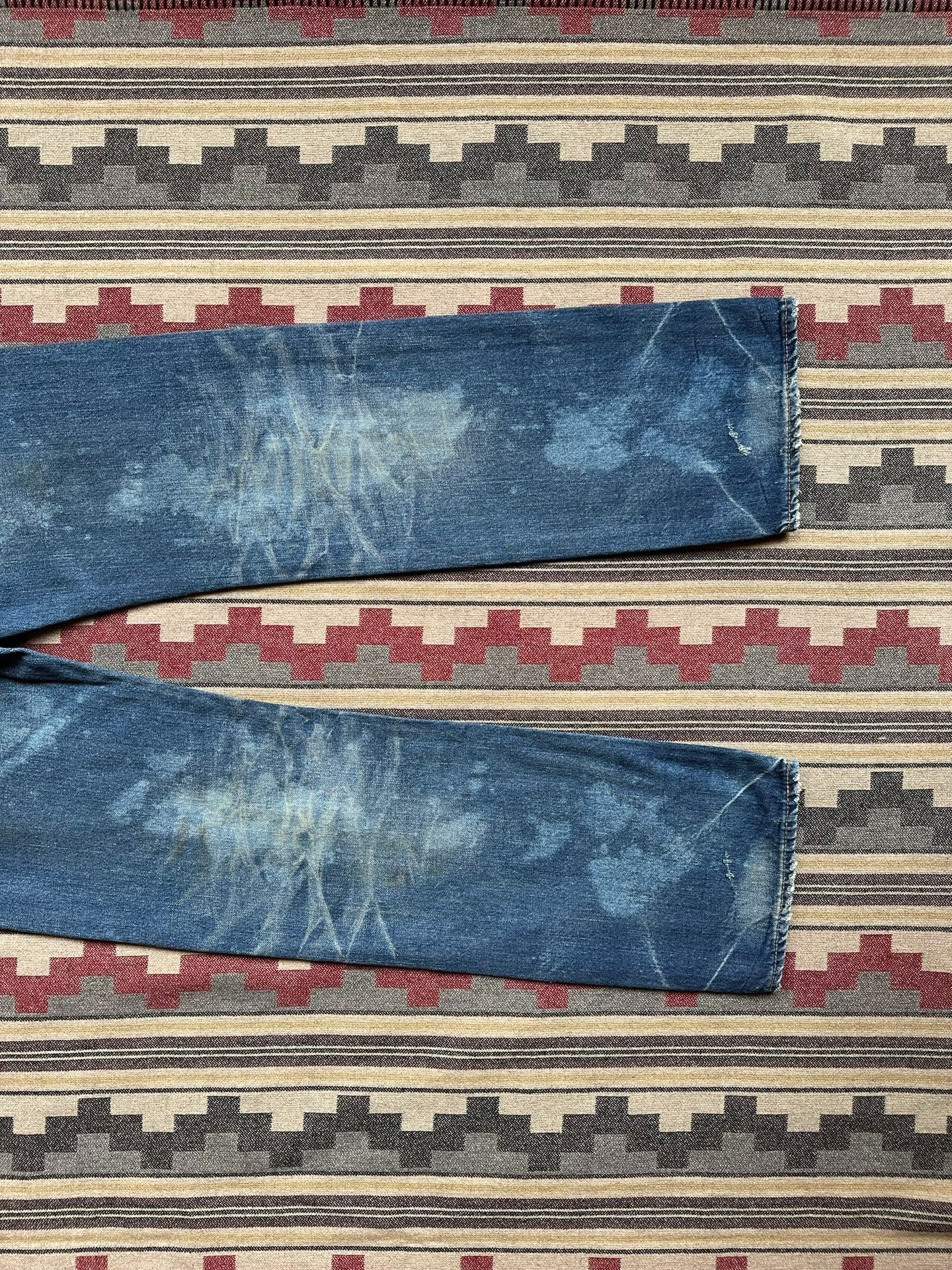 Prps Heavy Washed Distressed Acid Jeans