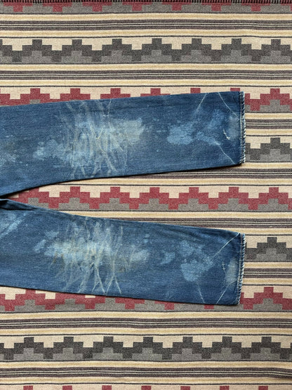 Prps Heavy Washed Distressed Acid Jeans