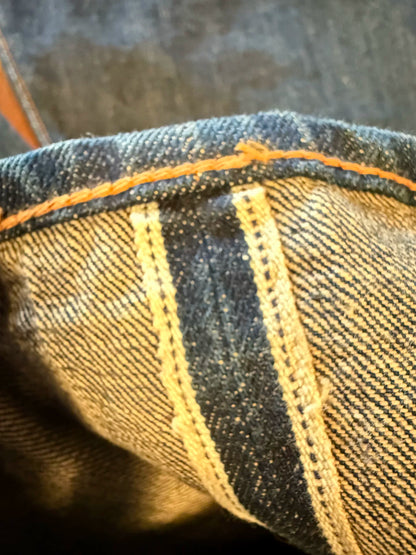 LVC 201 555 Factory Copper Button Selvedge