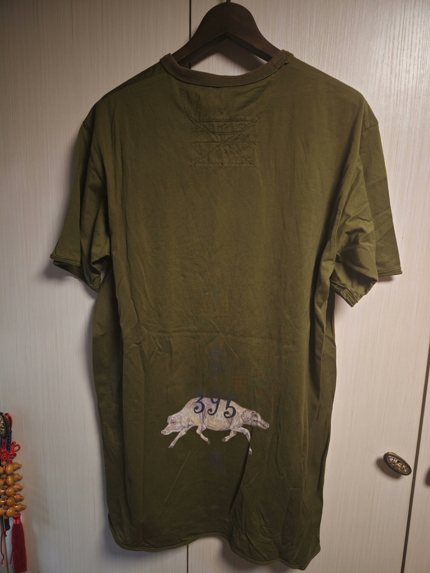 ziggy chen phoenix graphic short sleeve tee