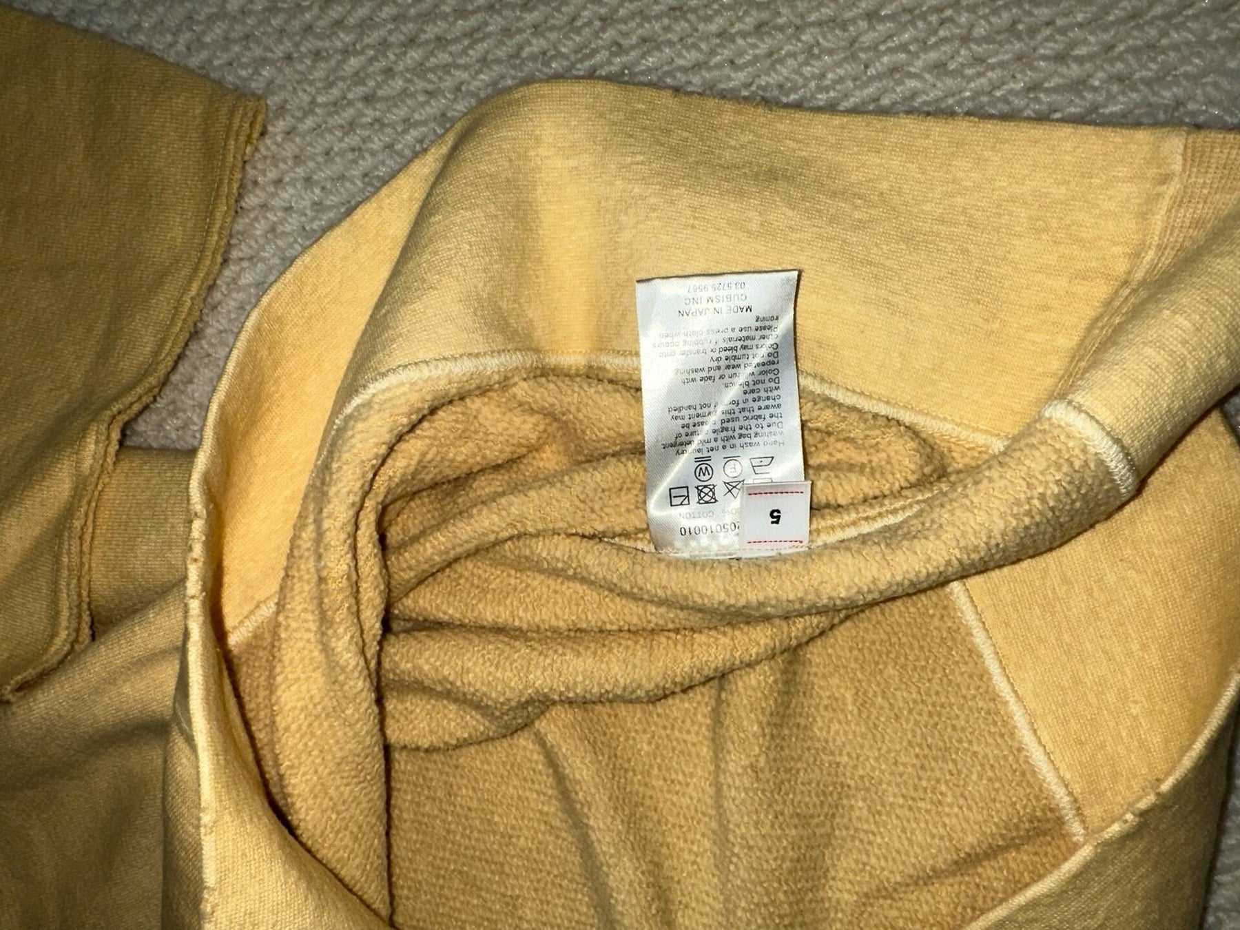 visvim 3/4 Sleeve Knife-Cut Sweatshirt