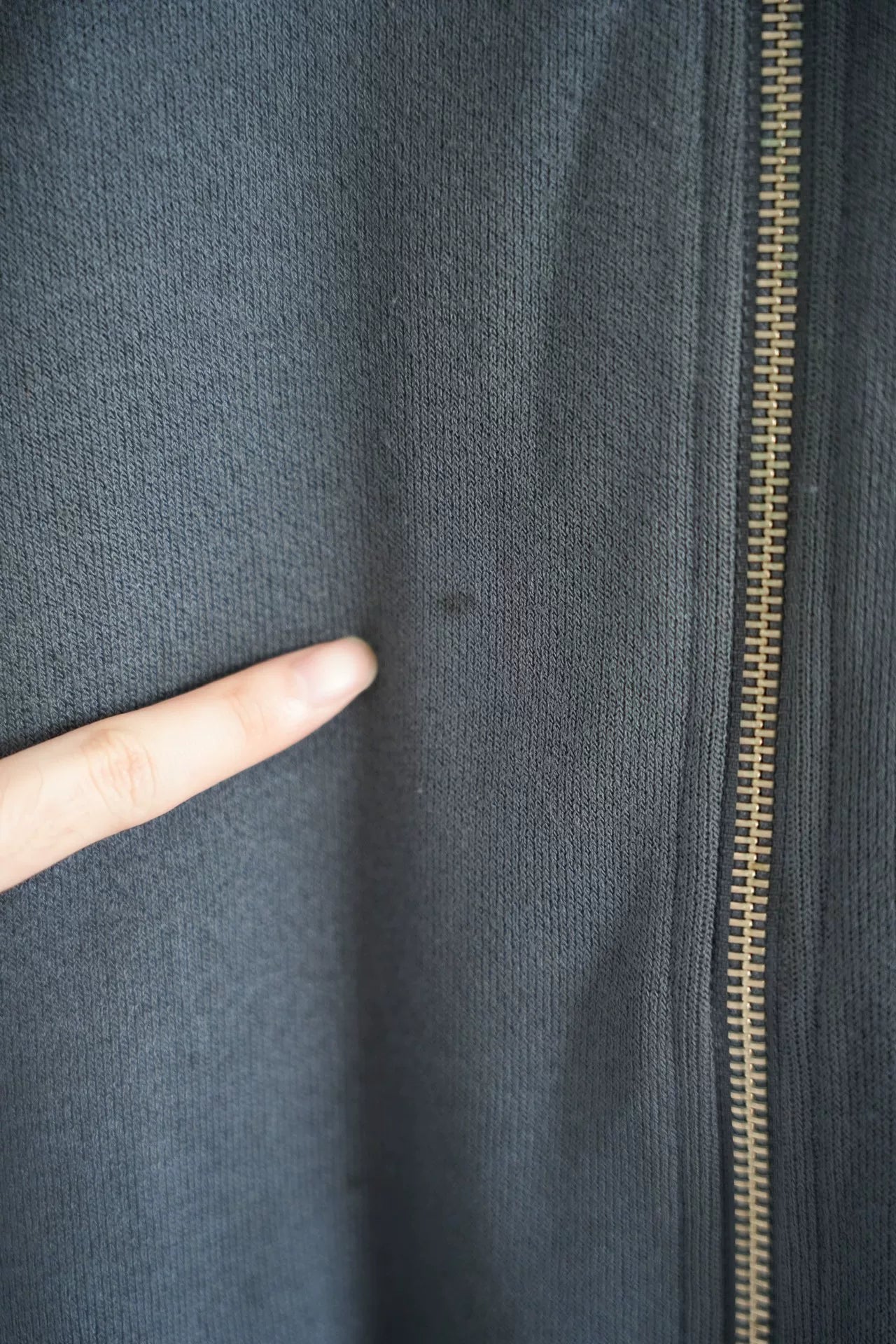 Yohji Yamamoto 98SS Haze Blue Zip Jacket