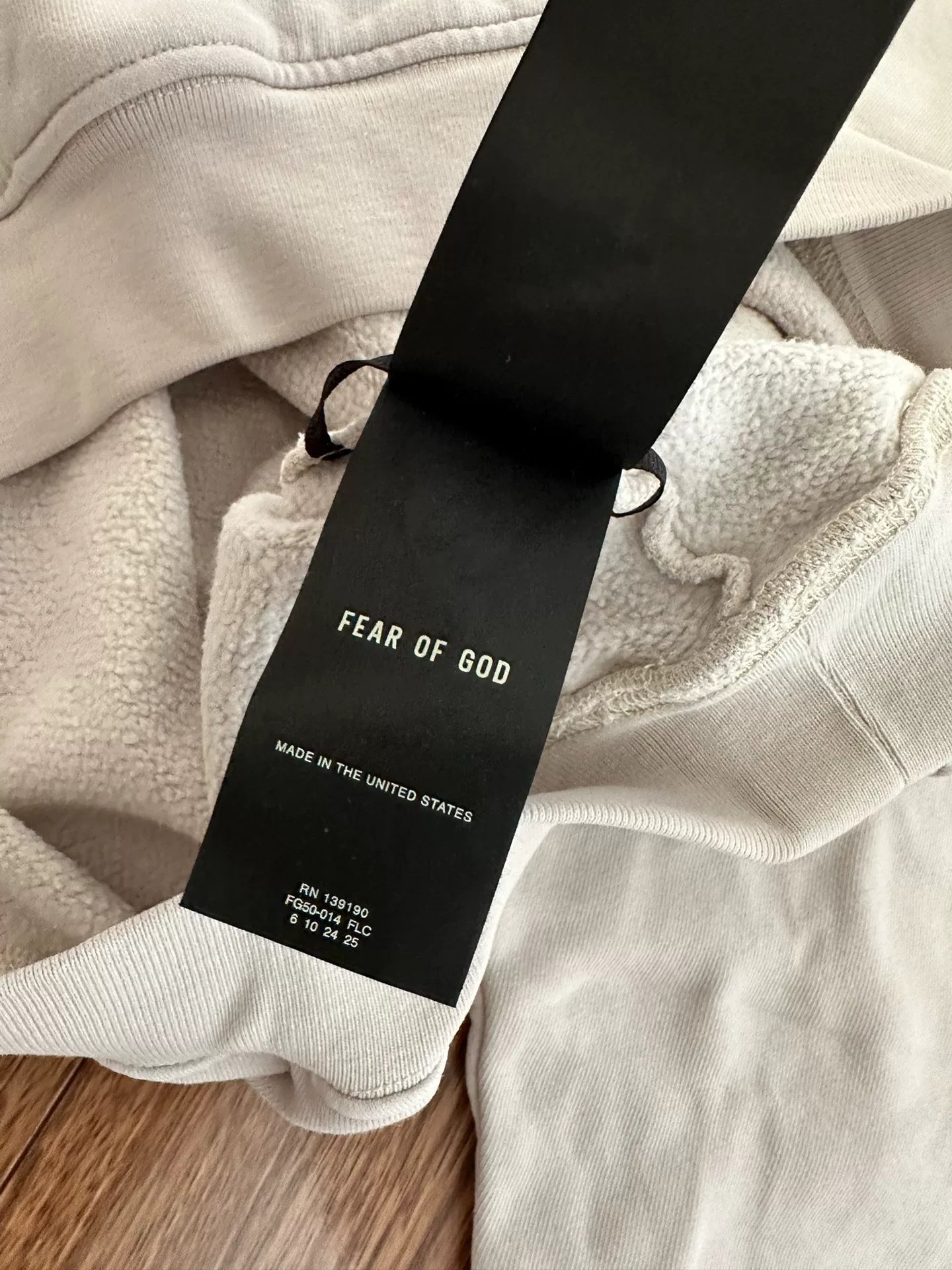 fear of god fog 7th season hoodie