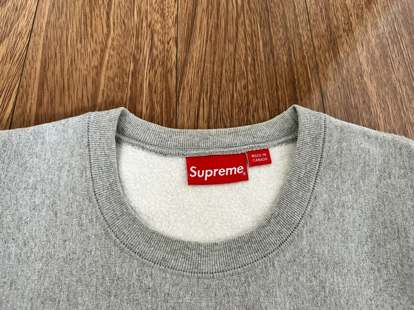 supreme box logo crewneck sweatshirt 18fw