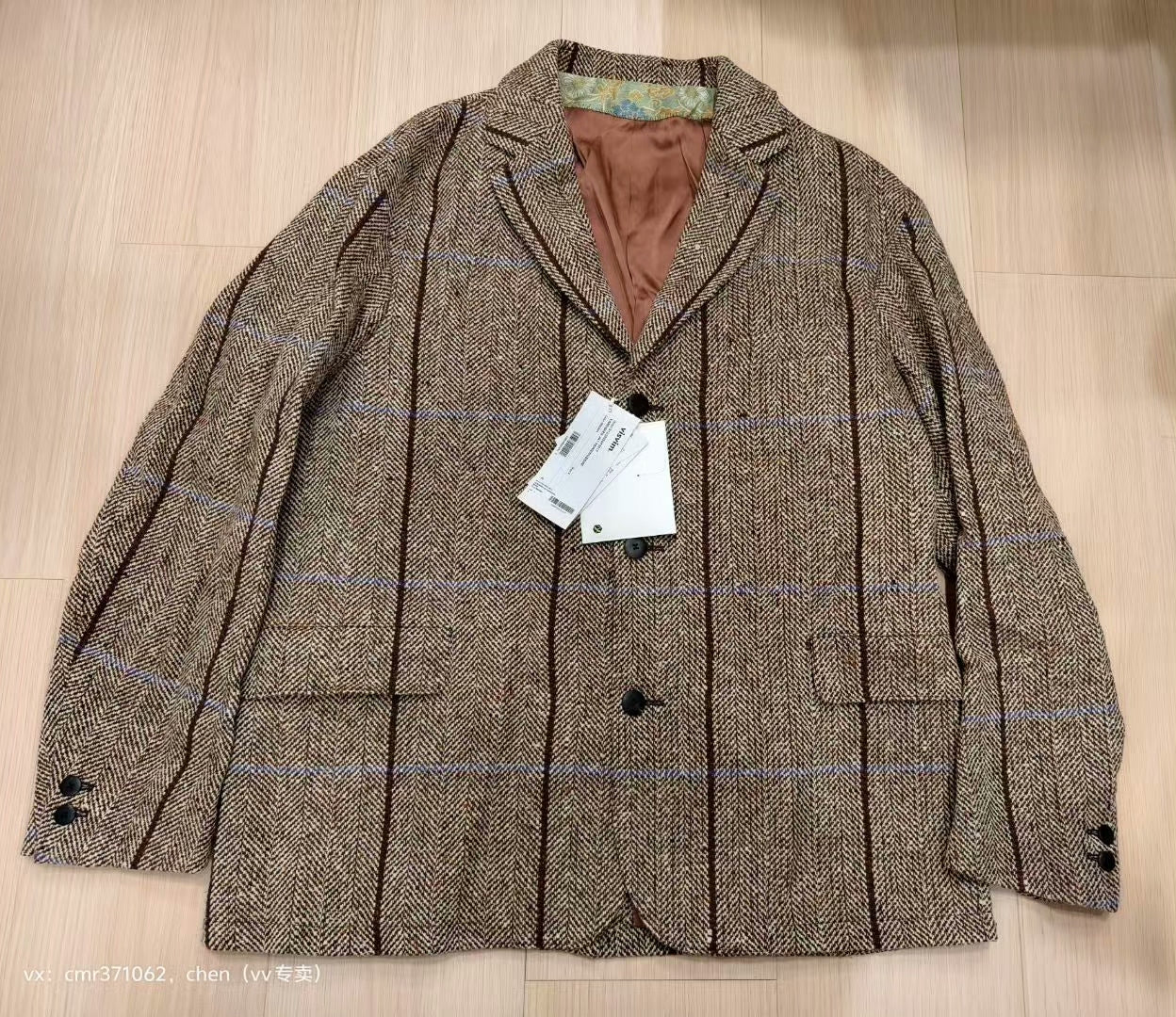 VISVIM 23AW YARDBIRD HERRINGBONE JKT