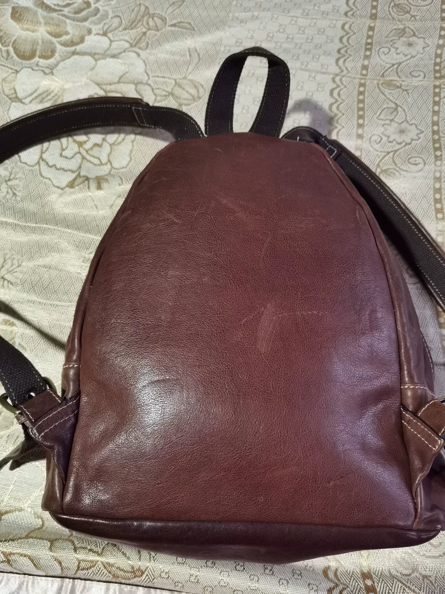 Ralph Lauren Vintage Oil Wax Leather Backpack
