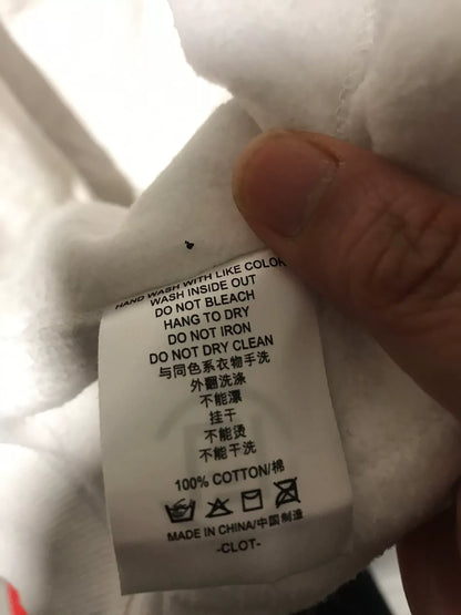 clot white thorn jacket size M