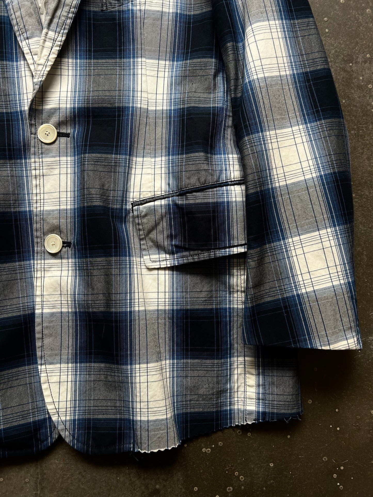 TAKAHIROMIYASHITA Plaid Blazer