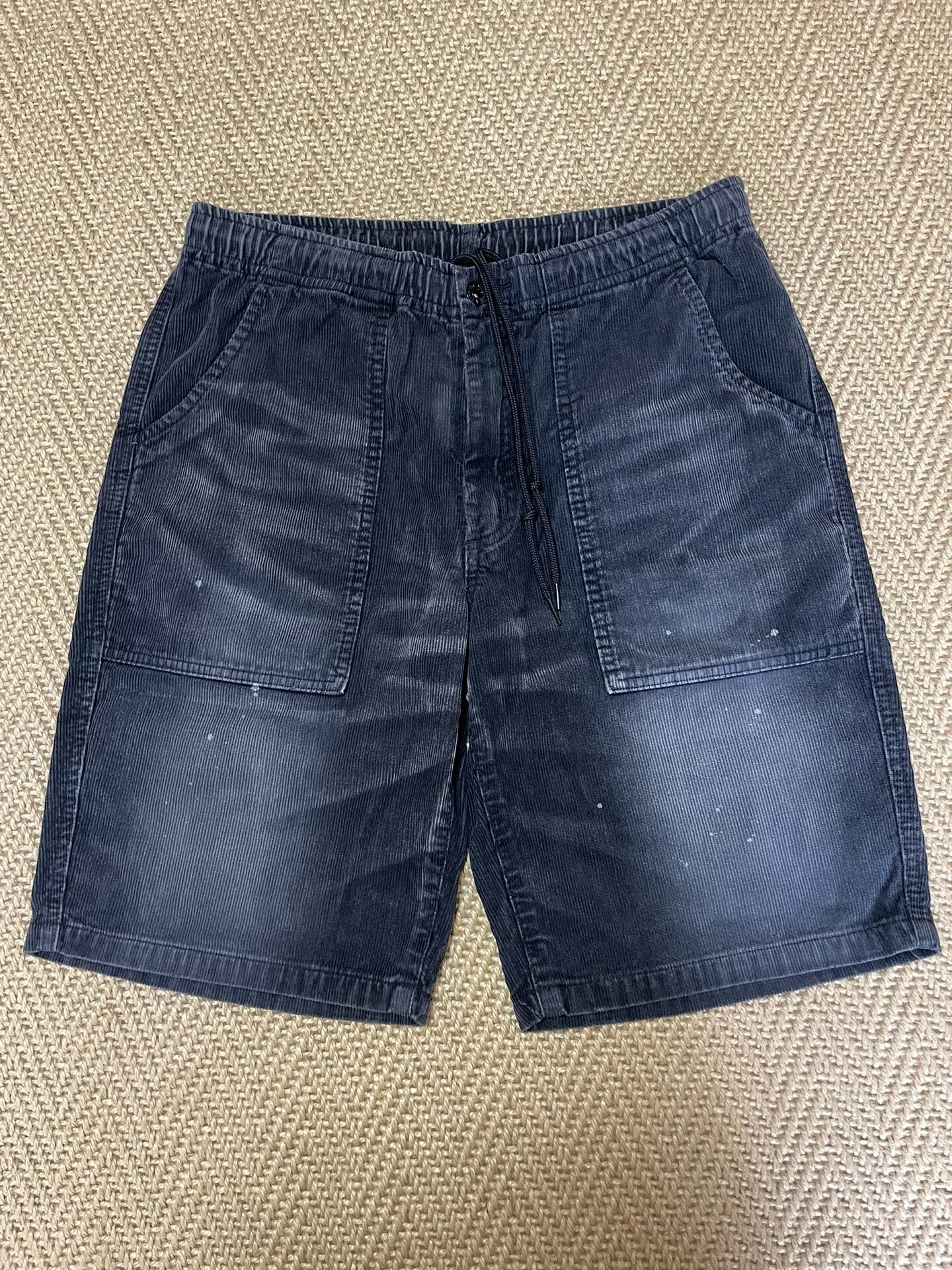 denim by vanquish lightweight corduroy shorts