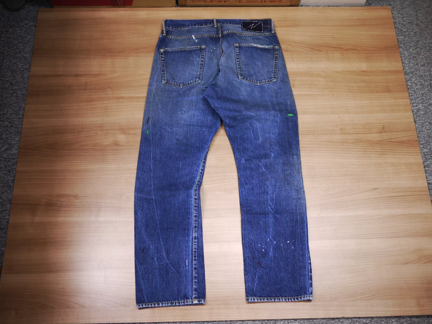 visvim social sculpture dry denim 4 pants