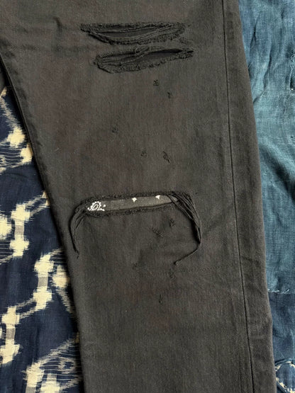 VISVIM 22SS Journeyman Black Jeans