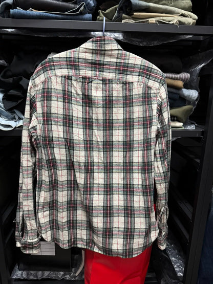 plaid long sleeve shirt for casual wear
