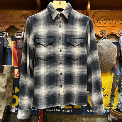 RRL Double RL Wool Plaid Shirt