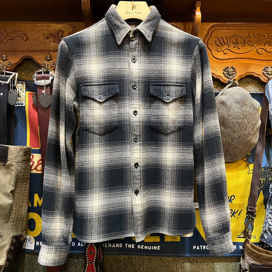 RRL Double RL Wool Plaid Shirt
