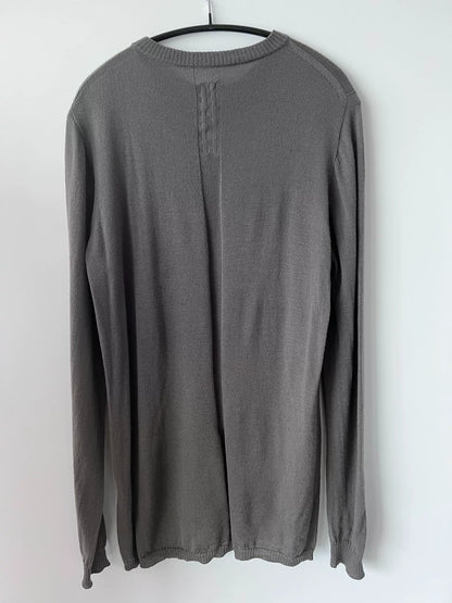 rick owens versatile long sleeve knit top