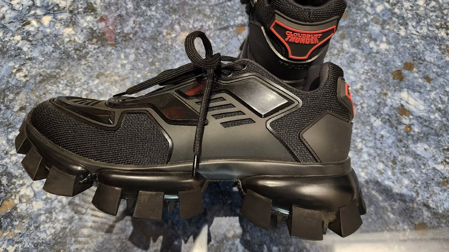 PRADA Men's Platform Casual Robot Shoes