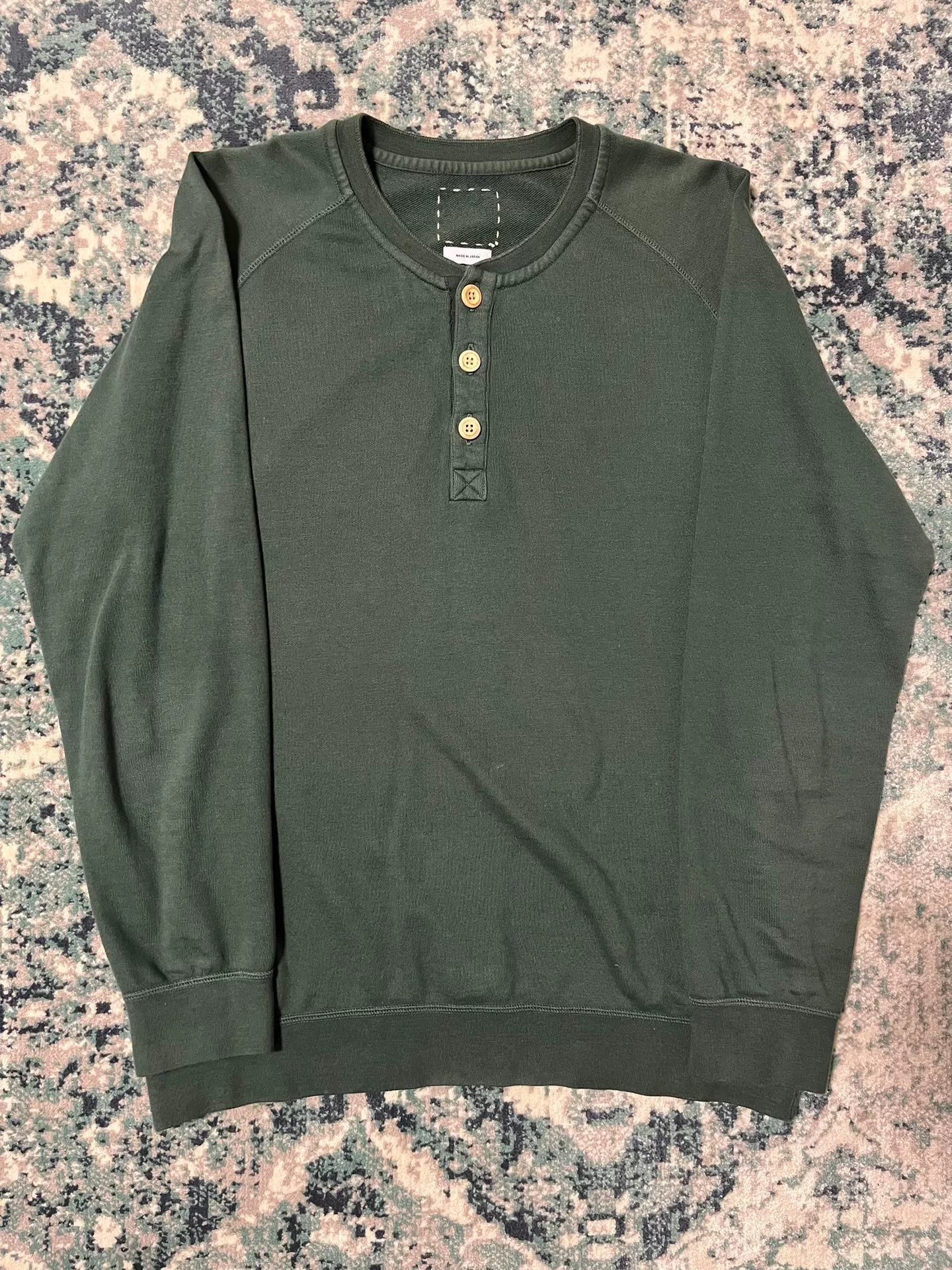 visvim 16ss Henley Shirt