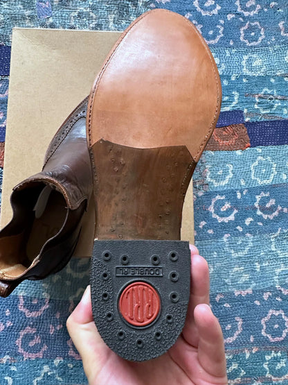 RRL Carved Western Chelsea Boots