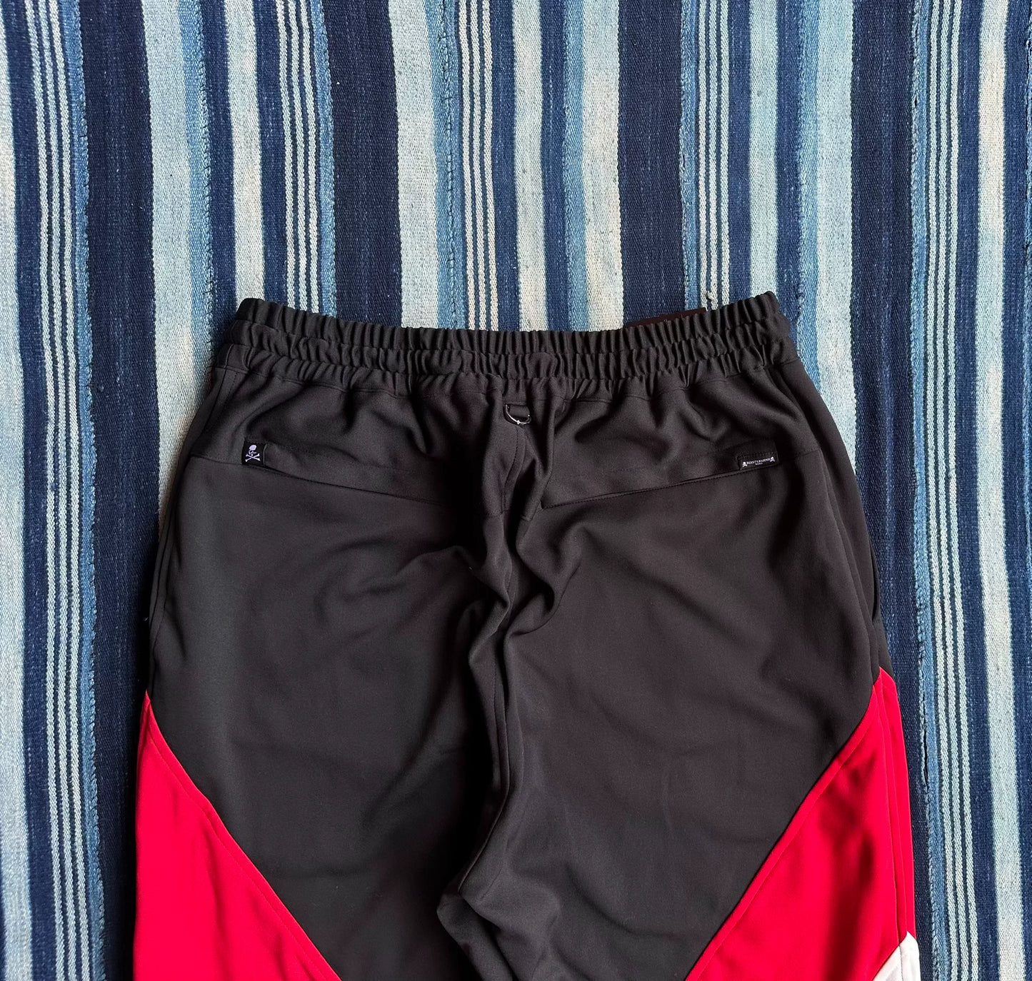 mastermind japan athletic jogger pants with logo