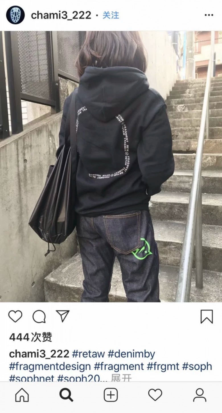 denim by vanquish green logo cropped jeans